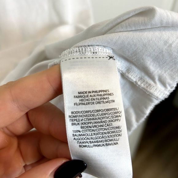 Polo Sport Ralph Lauren Flag Logo Short Sleeve T-shirt Size Large White - Picture 7 of 14